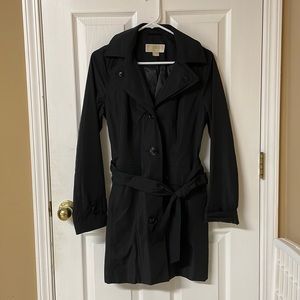 MK Black Raincoat